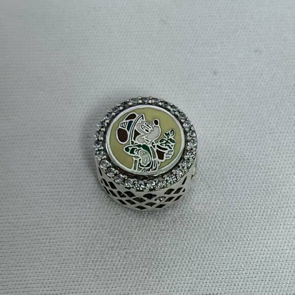 Pandora Jewelry - Pandora Disney Parks Mickey & Minnie Charm Pendant, S925 Silver Jewelry